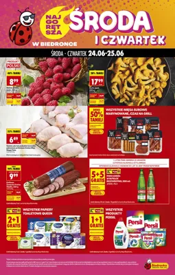Biedronka środa czwartek